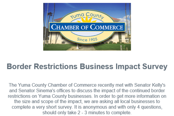 YCC - Border Restrictions Business Impact Survey