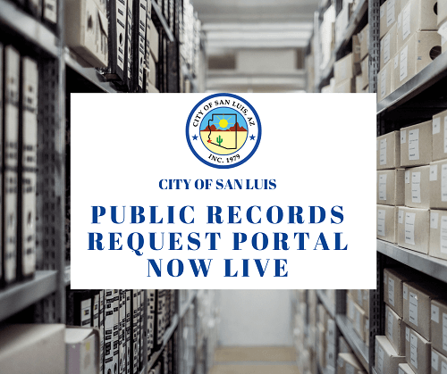 Public Records Request Portal_ press release
