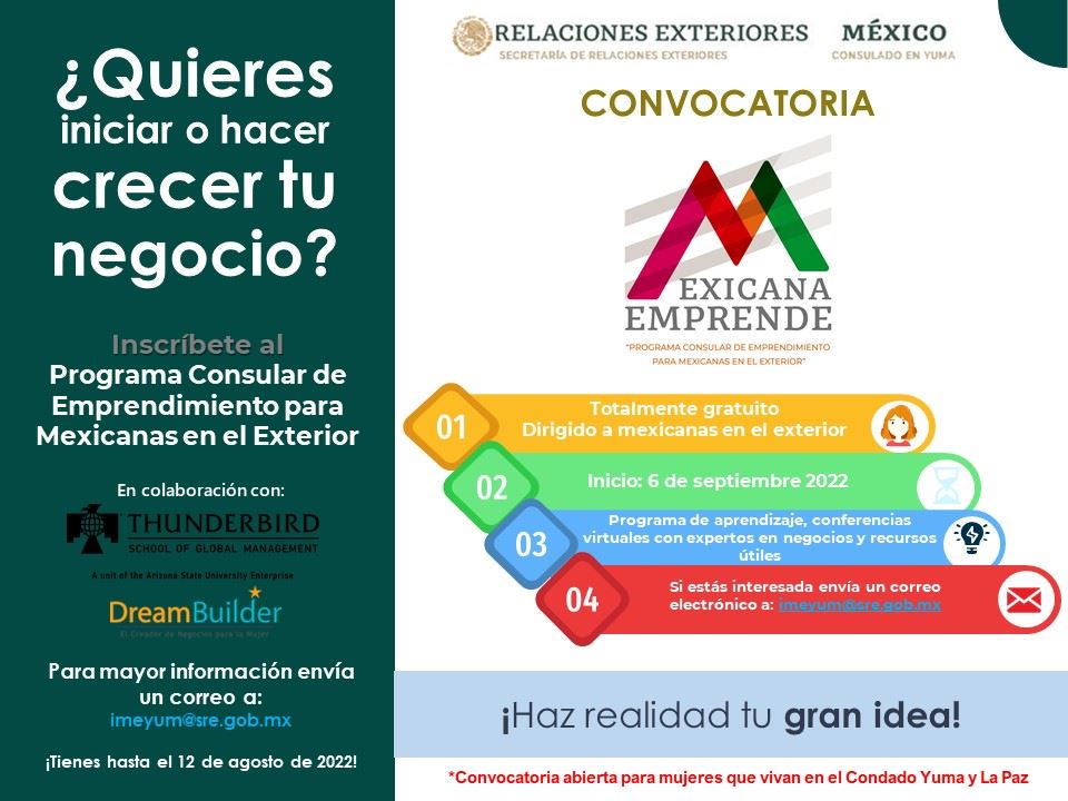 Programa de Emprendimiento Mexicanas 2022
