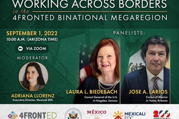 Flyer Working Across The Borders - 4FrontED