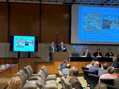 city officials presenting at bbbx