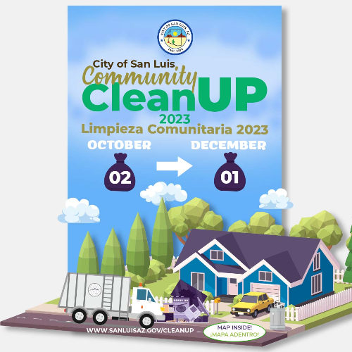 The 2023 Community Cleanup will take place from October 2 to December 1, 2023