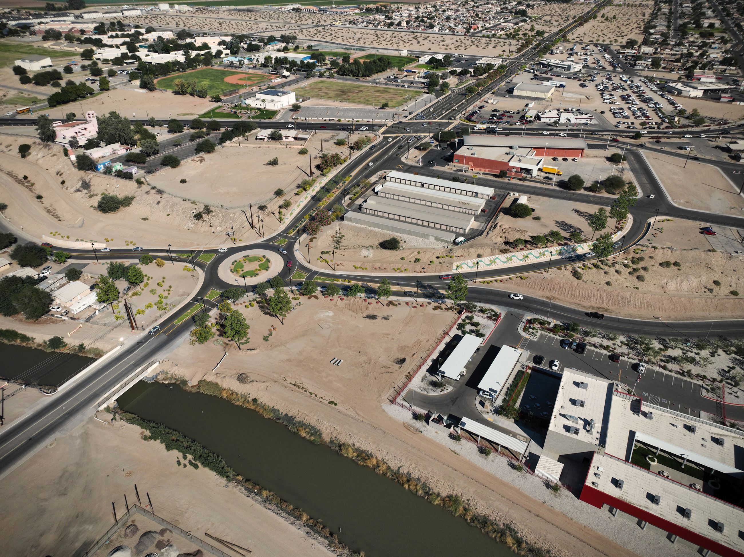 Virtual Rending of Cesar Chavez Blvd Expansion Project from Hidalgo St to 6th Avenue