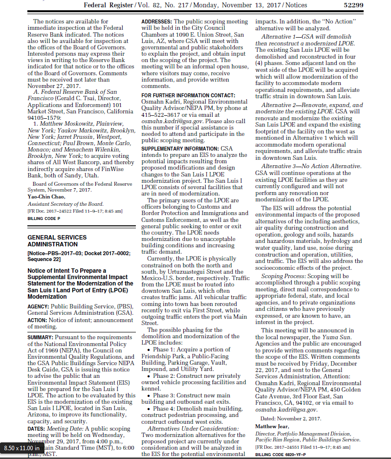 GSA meeting 11.29.17