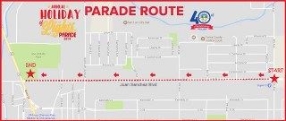 light parade map