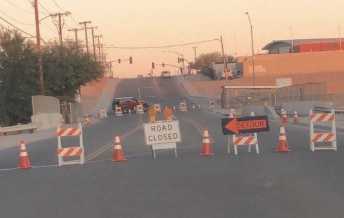 road closure