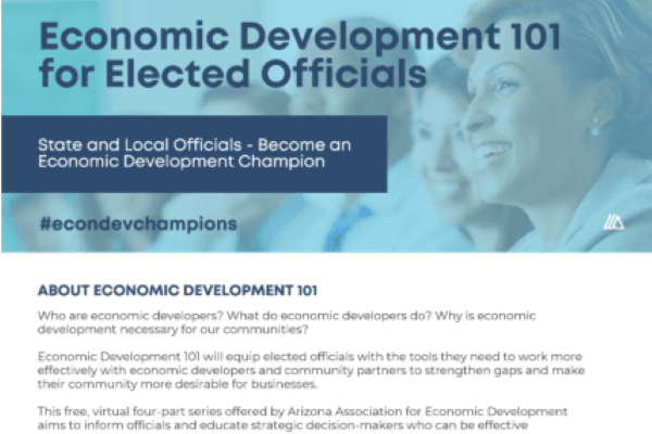 Economic Development 101 for Elected Officials