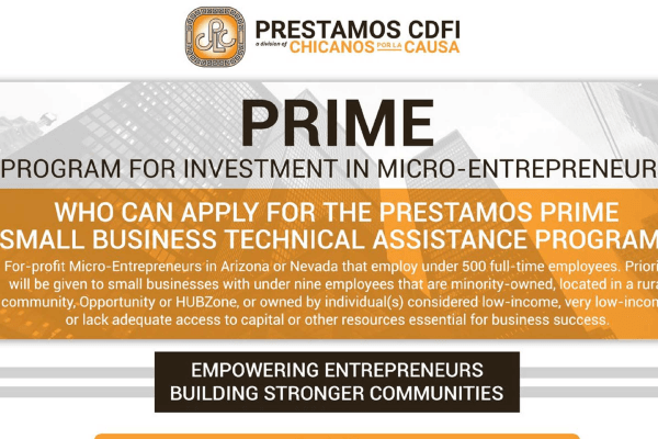 Prestamos Business Assistance Program.