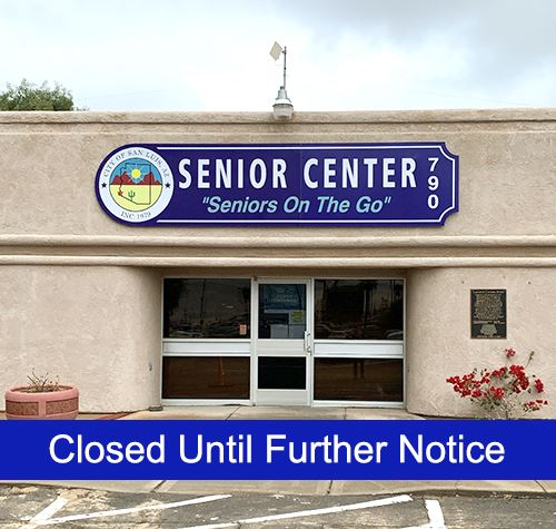 Senior Center Closure